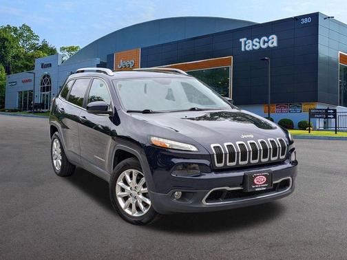 True Blue Pearlcoat 2016 Jeep Cherokee Limited