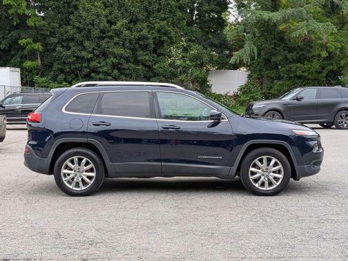 True Blue Pearlcoat 2016 Jeep Cherokee Limited