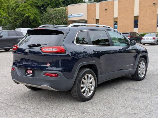 True Blue Pearlcoat 2016 Jeep Cherokee Limited