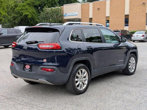 True Blue Pearlcoat 2016 Jeep Cherokee Limited