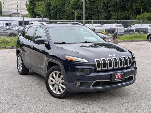 True Blue Pearlcoat 2016 Jeep Cherokee Limited