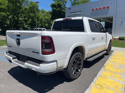 Bright White Clearcoat 2021 RAM 1500 Laramie