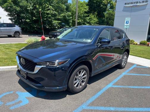 Deep Crystal Blue Mica 2024 Mazda CX-5 2.5 S Preferred Package