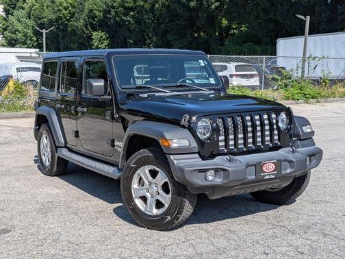 Black Clearcoat 2020 Jeep Wrangler Unlimited Sport