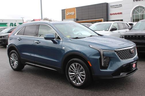Deep Sea Metallic 2024 Cadillac XT4 Premium Luxury
