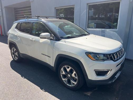 White Clearcoat 2018 Jeep Compass Limited