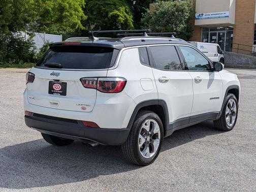 White Clearcoat 2018 Jeep Compass Limited