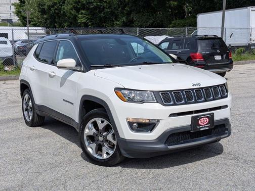 White Clearcoat 2018 Jeep Compass Limited