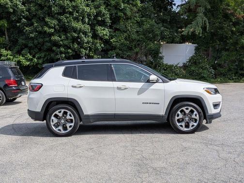 White Clearcoat 2018 Jeep Compass Limited