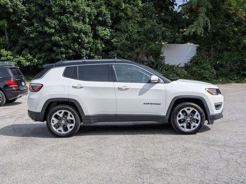 White Clearcoat 2018 Jeep Compass Limited