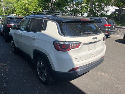 White Clearcoat 2018 Jeep Compass Limited