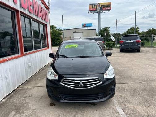 Black 2017 Mitsubishi Mirage G4 SE