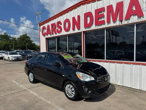 Black 2017 Mitsubishi Mirage G4 SE