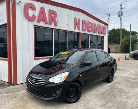 Black 2017 Mitsubishi Mirage G4 SE