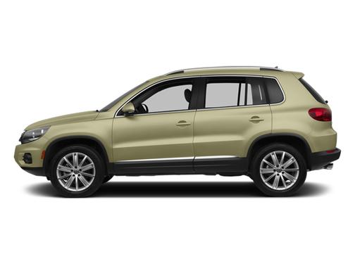 White Gold Metallic 2013 Volkswagen Tiguan SEL
