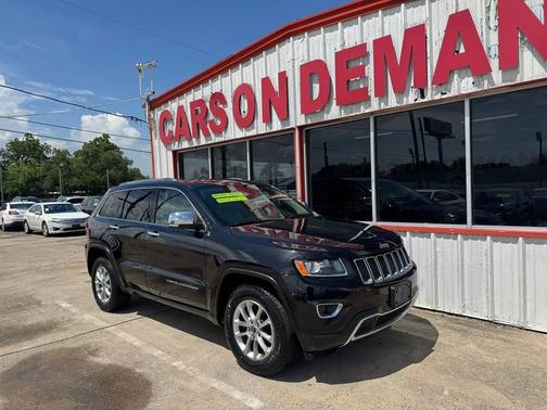 Brilliant Black Crystal Pearl Coat 2014 Jeep Grand Cherokee Limited