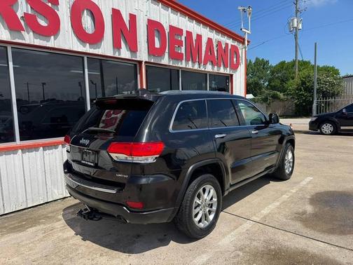 Brilliant Black Crystal Pearl Coat 2014 Jeep Grand Cherokee Limited