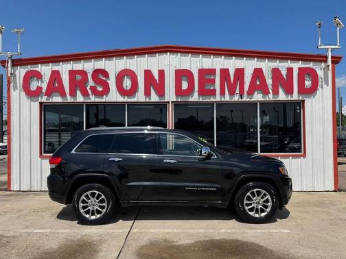 Brilliant Black Crystal Pearl Coat 2014 Jeep Grand Cherokee Limited