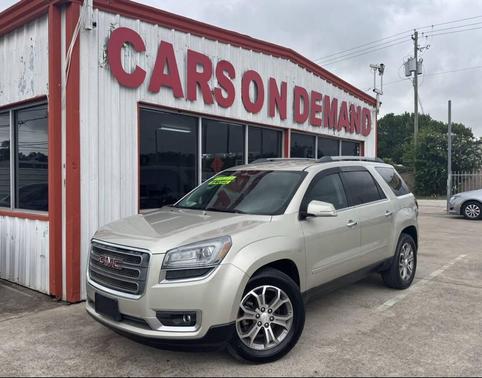 Champagne Silver Metallic 2014 GMC Acadia SLT-1