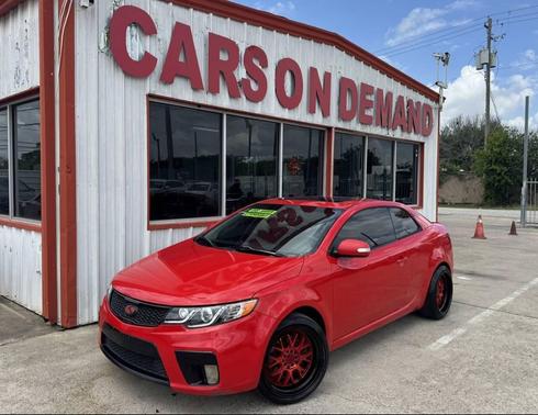 Racing Red 2010 Kia Forte Koup SX