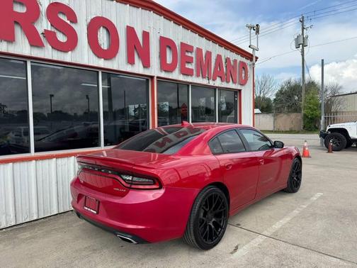 Red 2017 Dodge Charger SXT