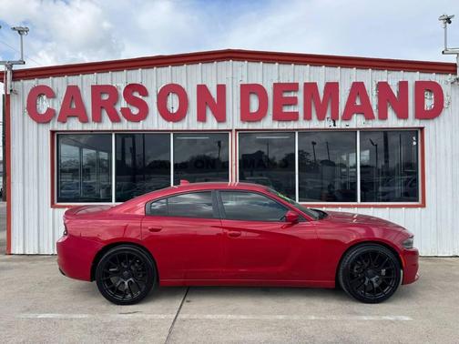 Red 2017 Dodge Charger SXT