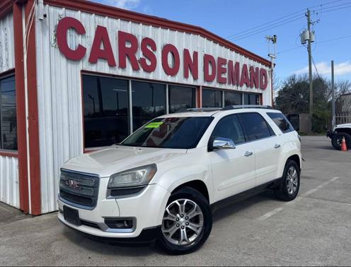 White 2015 GMC Acadia SLT-1