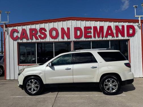 White 2015 GMC Acadia SLT-1