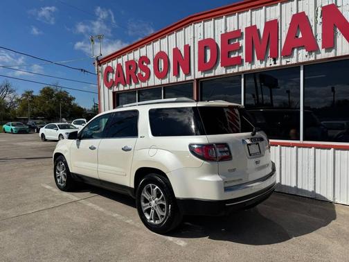 White 2015 GMC Acadia SLT-1