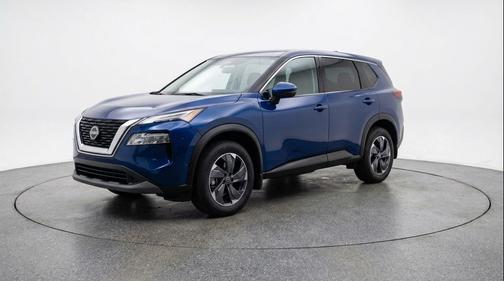 Deep Ocean Blue Pearl 2025 Nissan Rogue SV