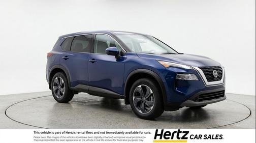 Deep Ocean Blue Pearl 2025 Nissan Rogue SV