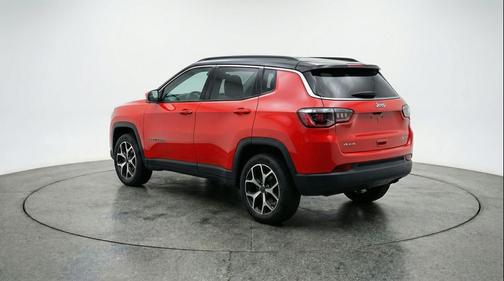 Red Hot Pearlcoat 2025 Jeep Compass Limited