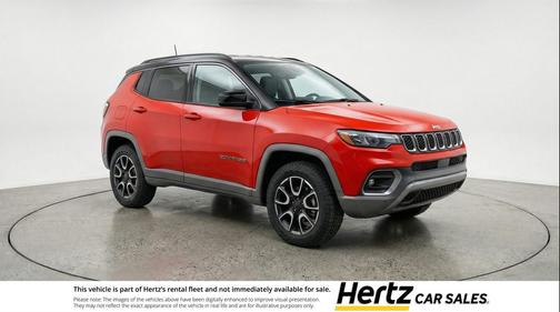 Red Hot Pearlcoat 2025 Jeep Compass Trailhawk