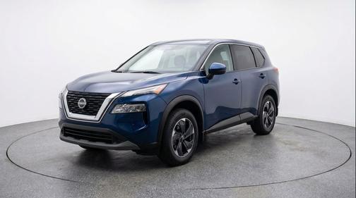 Deep Ocean Blue Pearl 2025 Nissan Rogue SV