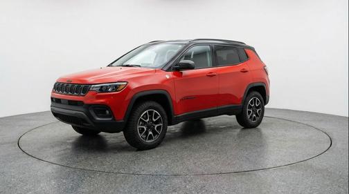 Red Hot Pearlcoat 2025 Jeep Compass Trailhawk