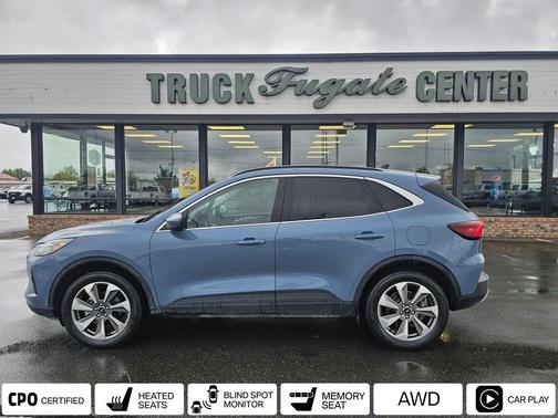 Vapor Blue Metallic 2025 Ford Escape Platinum