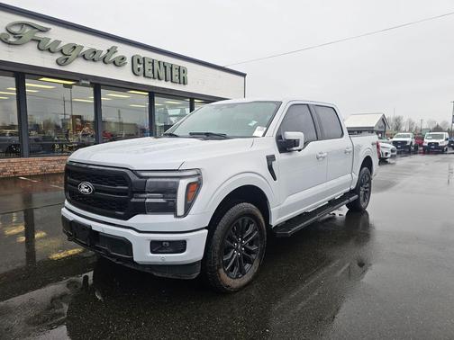 Space White Metallic 2025 Ford F-150 Lariat