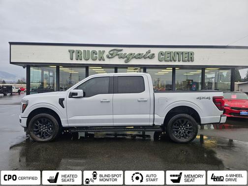 Space White Metallic 2025 Ford F-150 Lariat