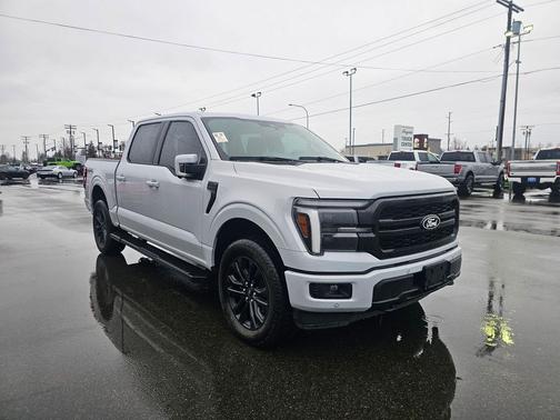 Space White Metallic 2025 Ford F-150 Lariat