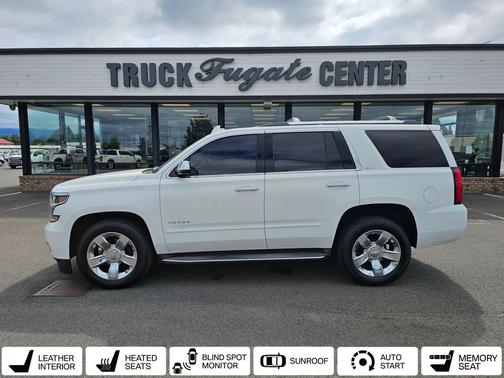 Summit White 2015 Chevrolet Tahoe LTZ SUV