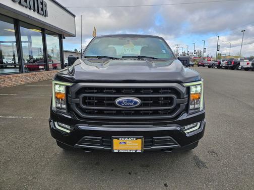 Agate Black Metallic 2022 Ford F-150 XLT