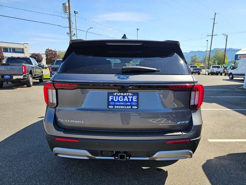 Carbonized Gray Metallic 2026 Ford Explorer Platinum