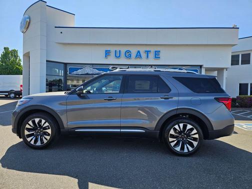 Carbonized Gray Metallic 2026 Ford Explorer Platinum