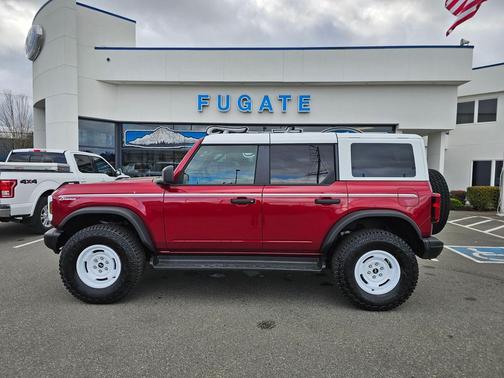 Ruby Red Metallic Tinted Clearcoat 2026 Ford Bronco Heritage Edition