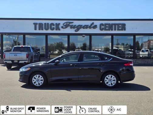 Agate Black 2019 Ford Fusion S