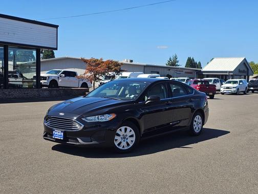 Agate Black 2019 Ford Fusion S