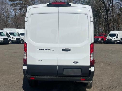Oxford White 2026 Ford Transit-250 148 WB Medium Roof Cargo
