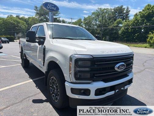 Star White 2026 Ford F-350 Platinum