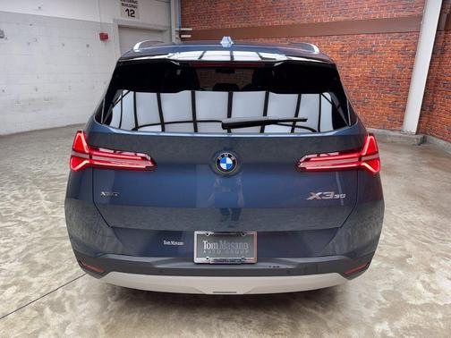 Blue Metallic 2025 BMW X3 30 xDrive