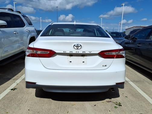 Super White 2020 Toyota Camry LE